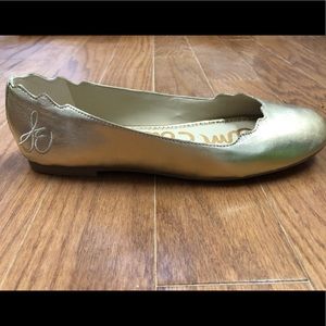 Sam Edelman Finnegan Ballet Flat Gold